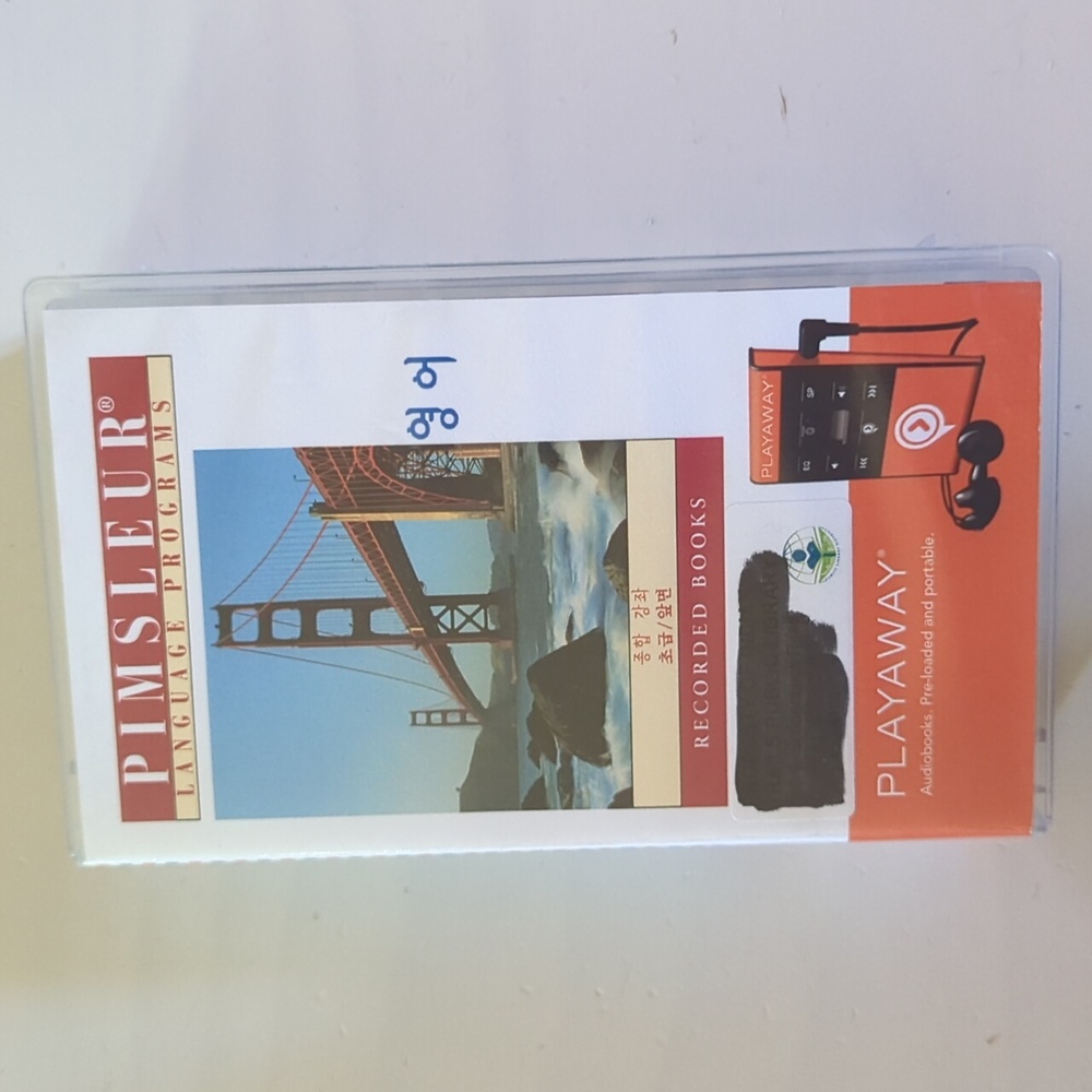 Playaway Pimsleur Korean Language Audiobook